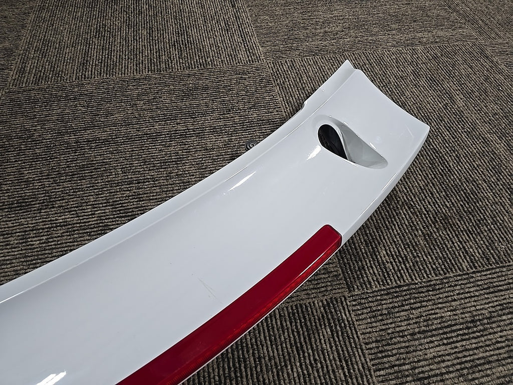 Porsche 911 991 TURBO S OEM SPOILER White Rear Deck Lid Genuine OEM 99150404314