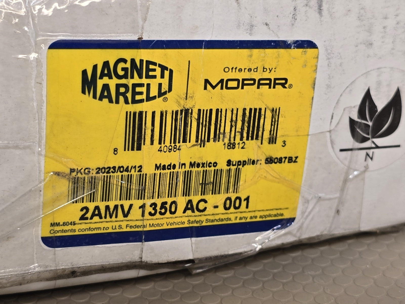 MOPAR Pad Kit-Front Disc Brake 2AMV1350AC 08-09 Chrysler Aspen/ Dodge Durango