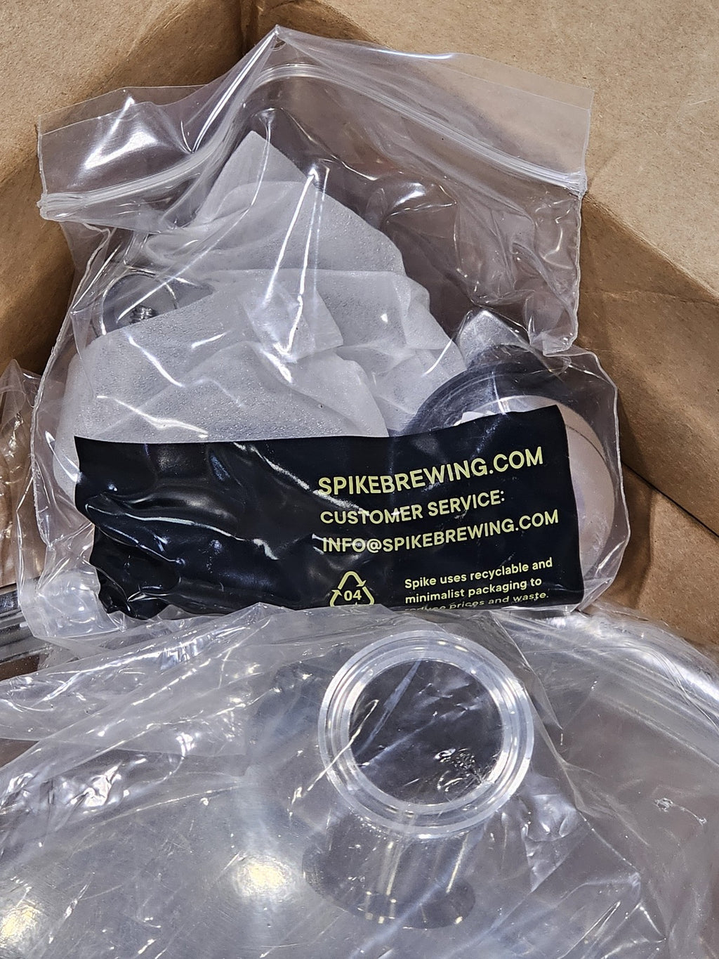 Spike Brewing 3-Port Stainless Steel Fermenter Lid CF5, CF10, CF15 or CF30 NEW