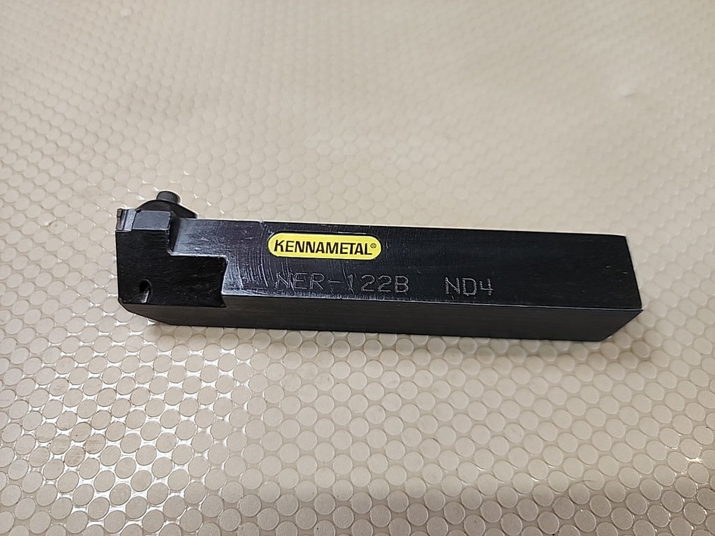 Kennametal NER-122B ND4 lathe tool holder, 3/4" shank