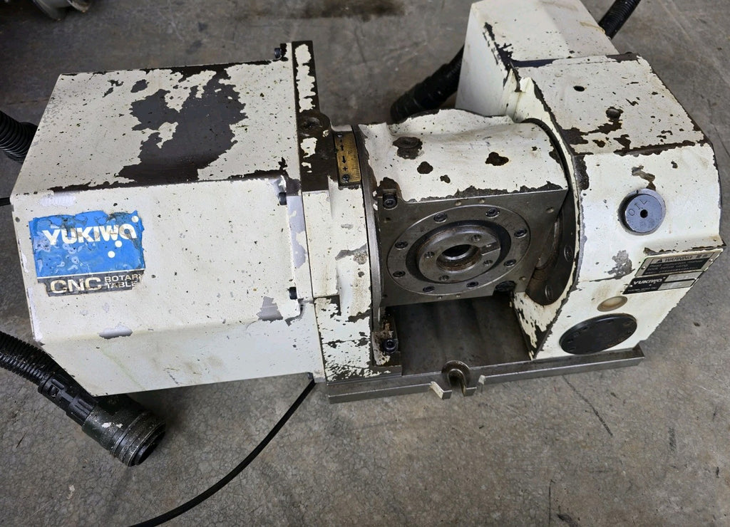 Yukiwa TNT 130L 5th Axis Rotary Tilting Table For Lathe