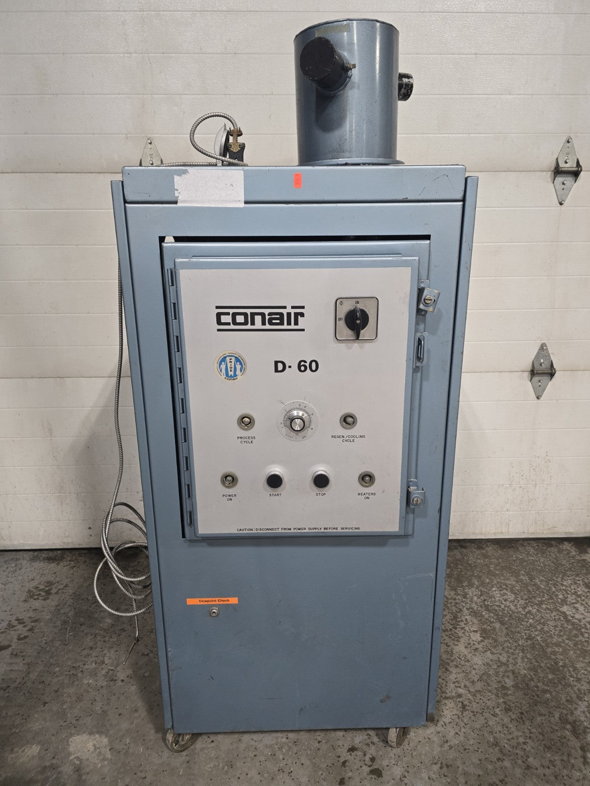 CONAIR FRANKLIN Desiccant Dryer Air Dryer Industrial D60 #134165 *WORKING*