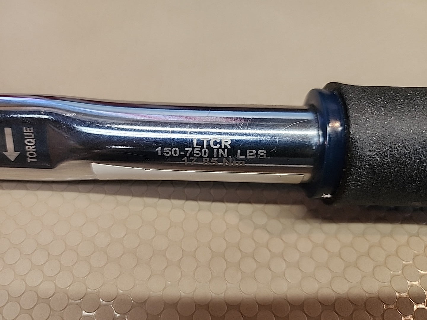 STURTEVANT RICHMONT LTCR 150-750 IN. LBS 17-85 Nm 3/8" SERIES TORQUE WRENCH 