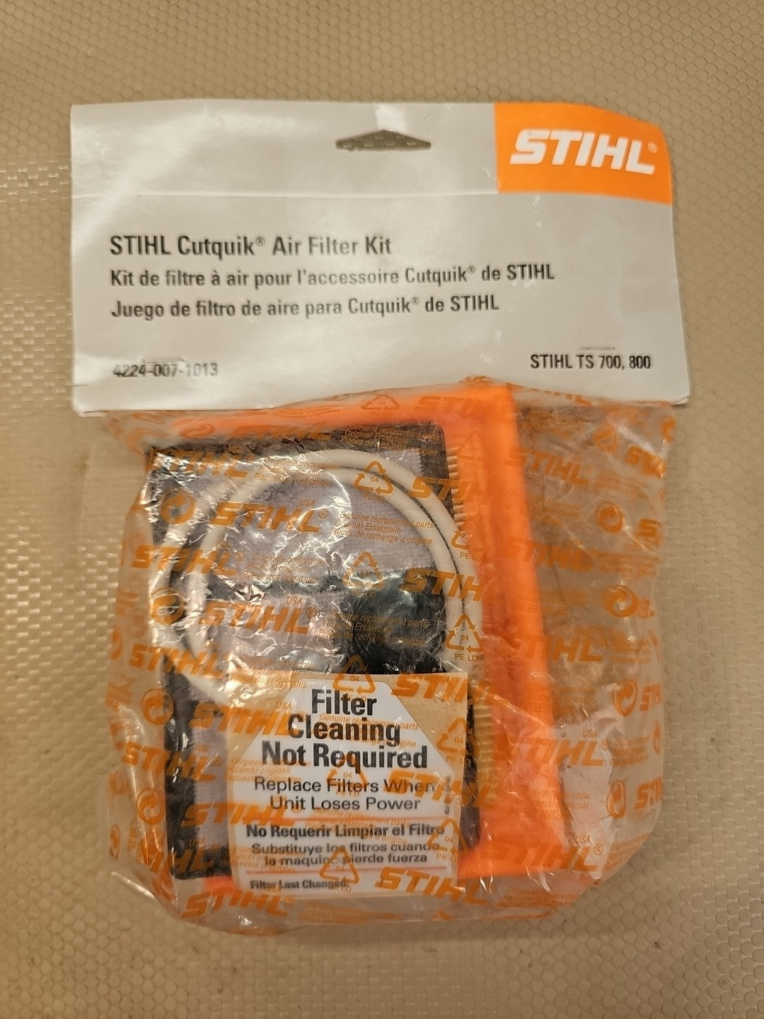 Stihl -  4224 007 1013 - Cutquik Air Filter Kit - OEM 