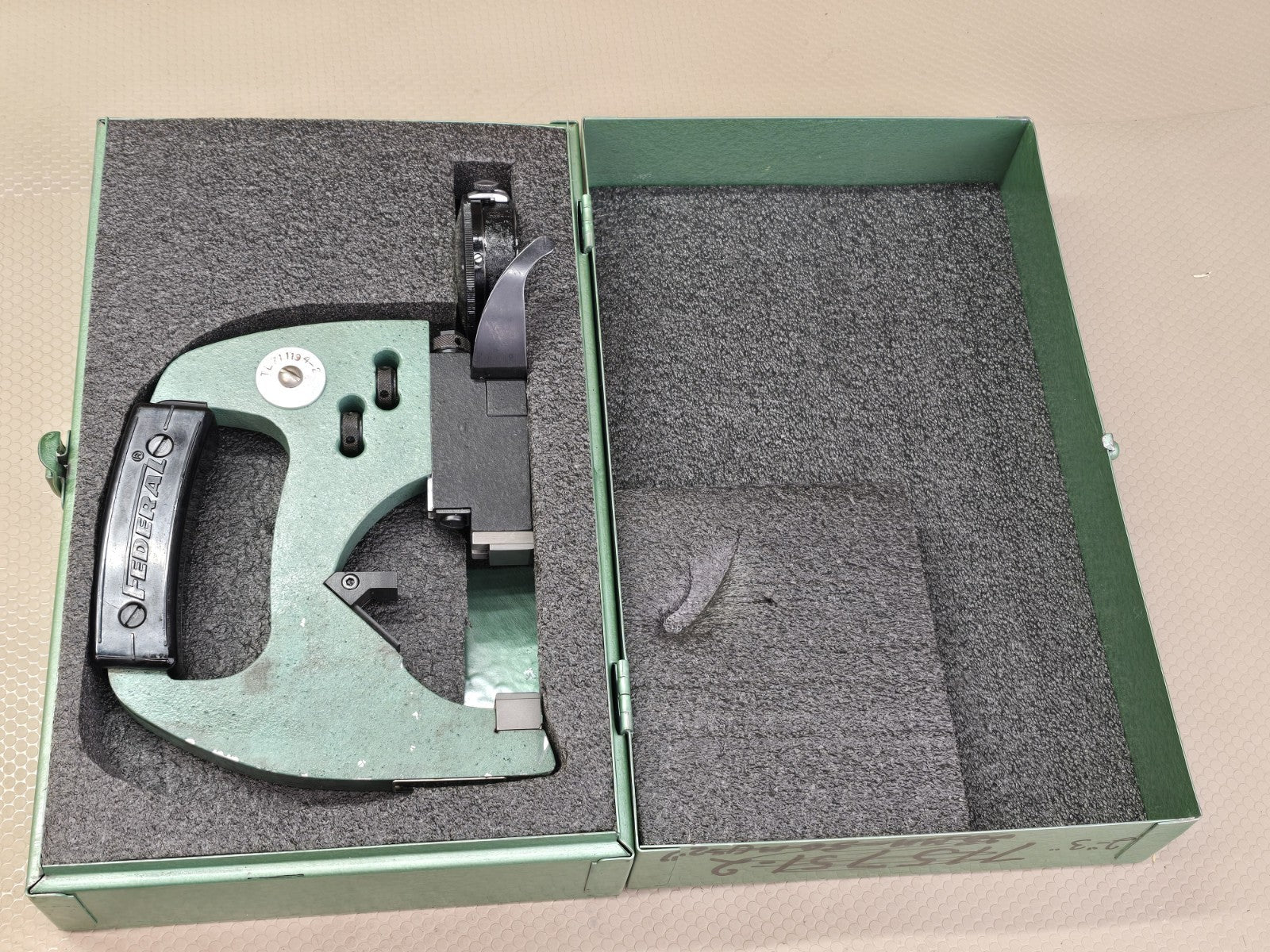 Federal Snap Gage 300P-3. 2-3”  Mahr Indicator Case 