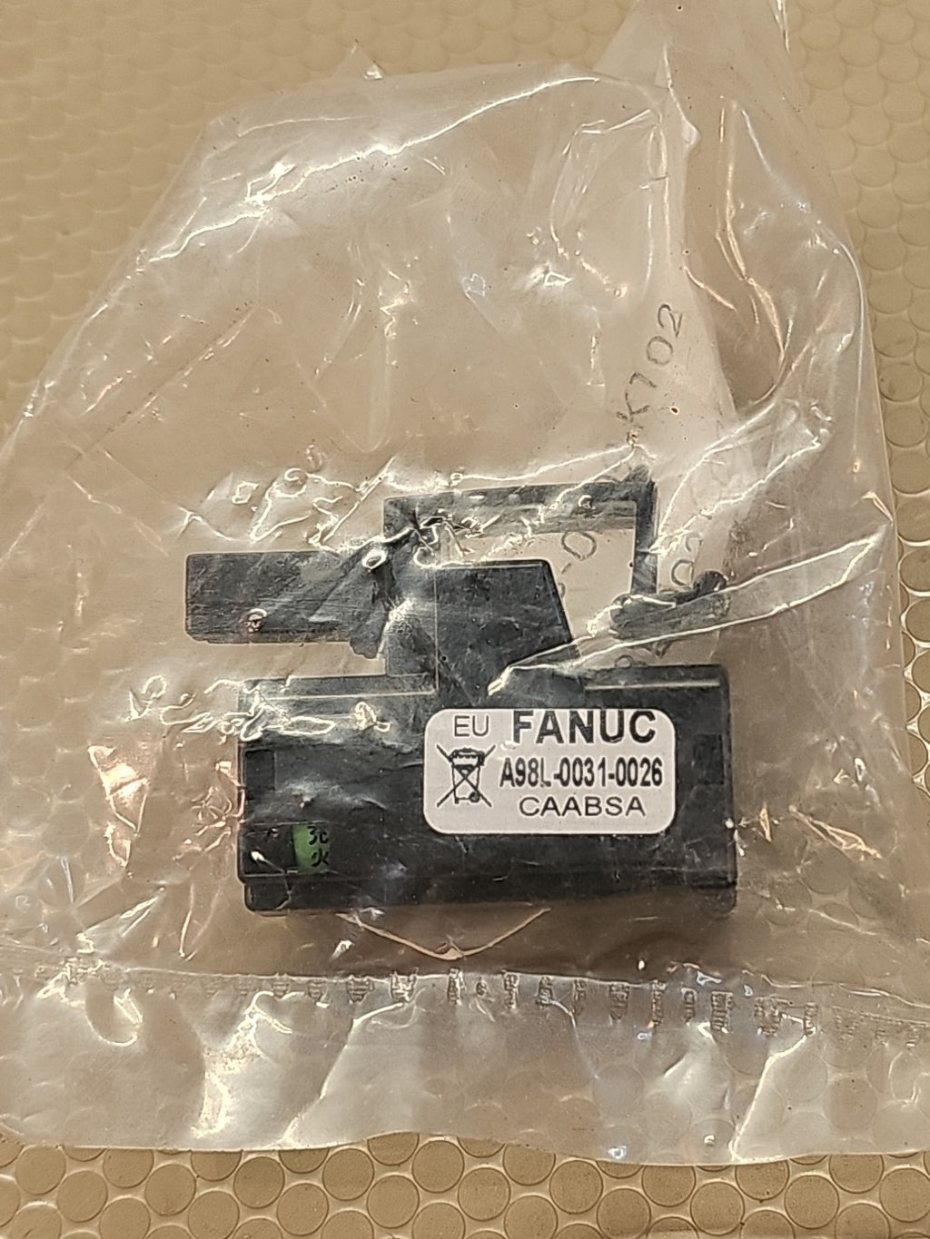 Brand New Fanuc A98L-0031-0026 Fanuc A02B-0309-K102 3V 1740mAh  Battery