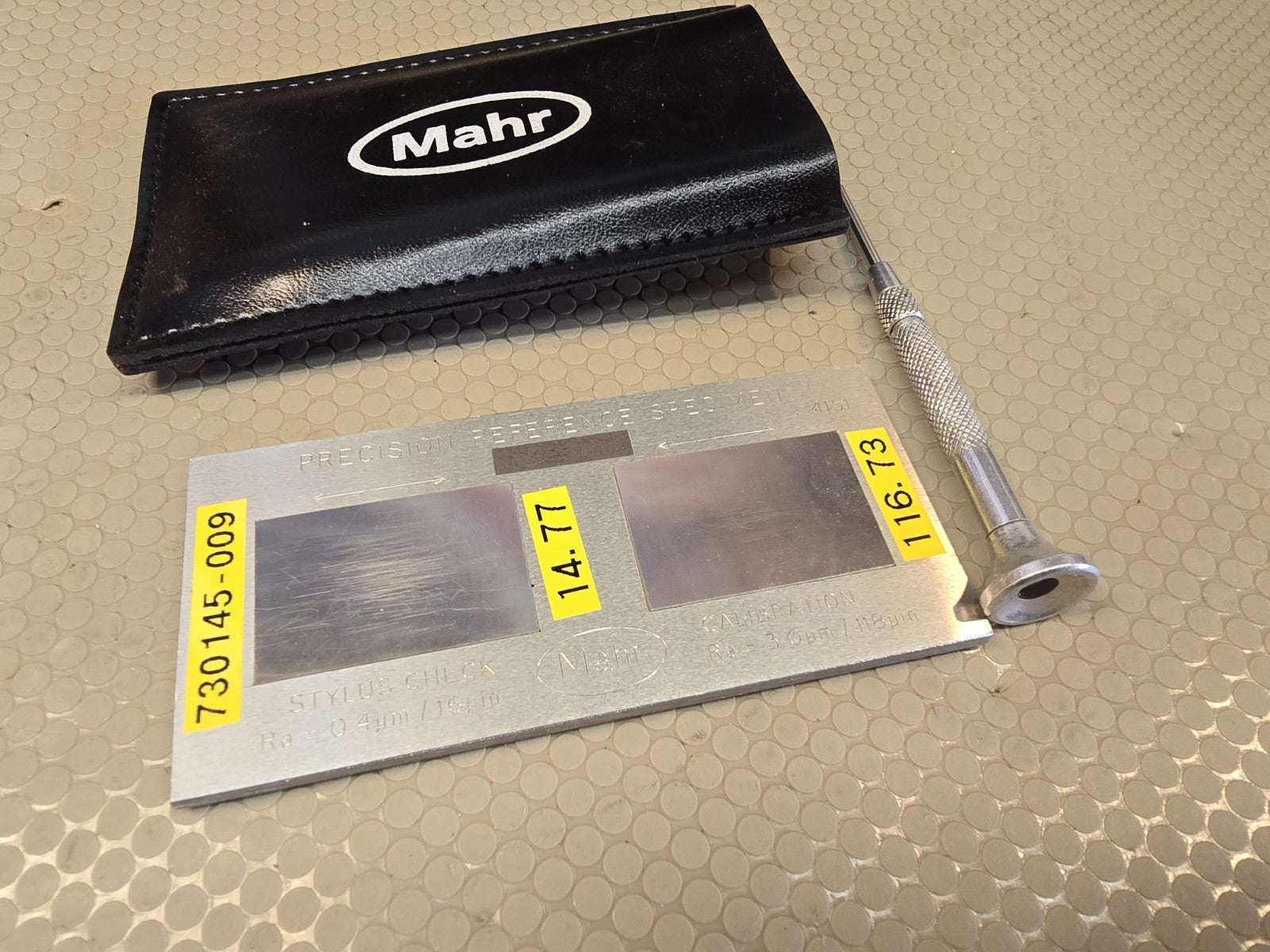 Mahr Federal Roughness Specimen 