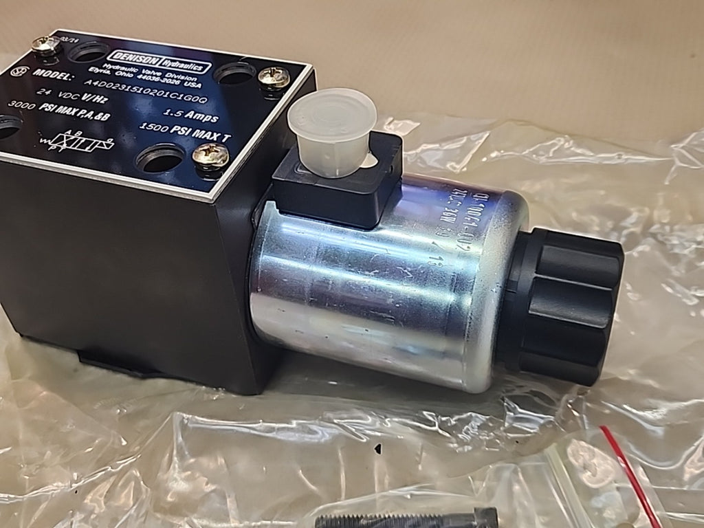 NEW PARKER DENISON A4D0231510201C1G0Q HYDRAULICS SOLENOID VALVE 