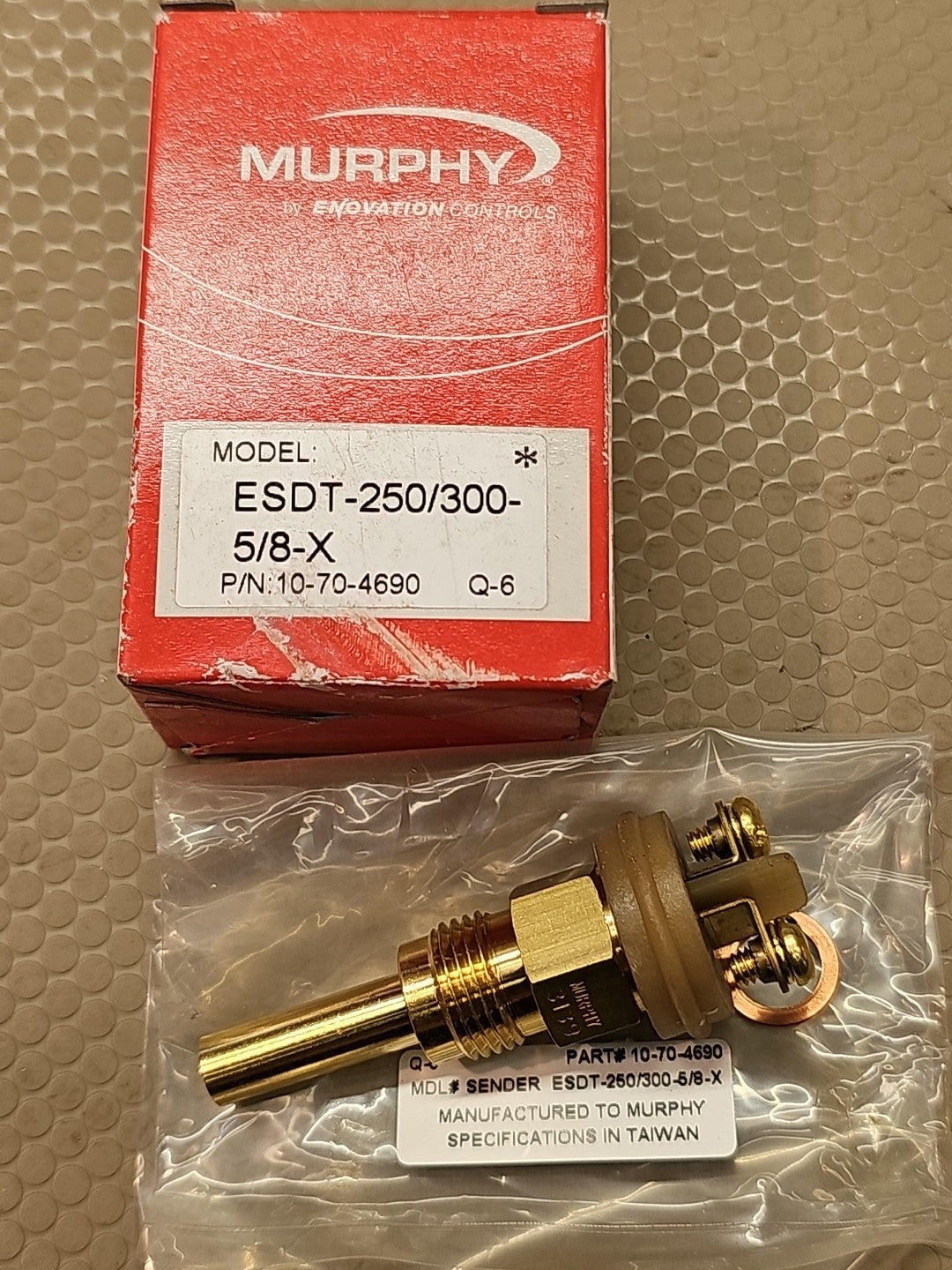 Genuine Murphy by Enovation Controls ES2T-250/300-5/8-X Temperature Sender