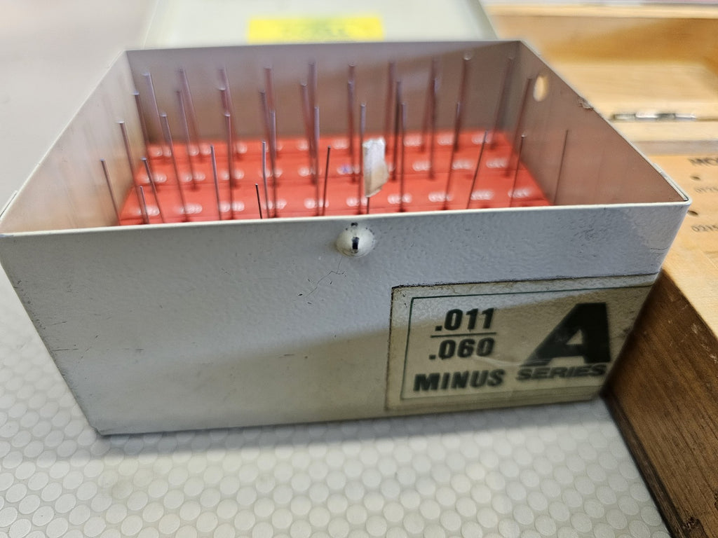 6x! Vermont /DoALL Meyer M-0 Plus & Minus Pin Gage Set 6 Partial sets USA 