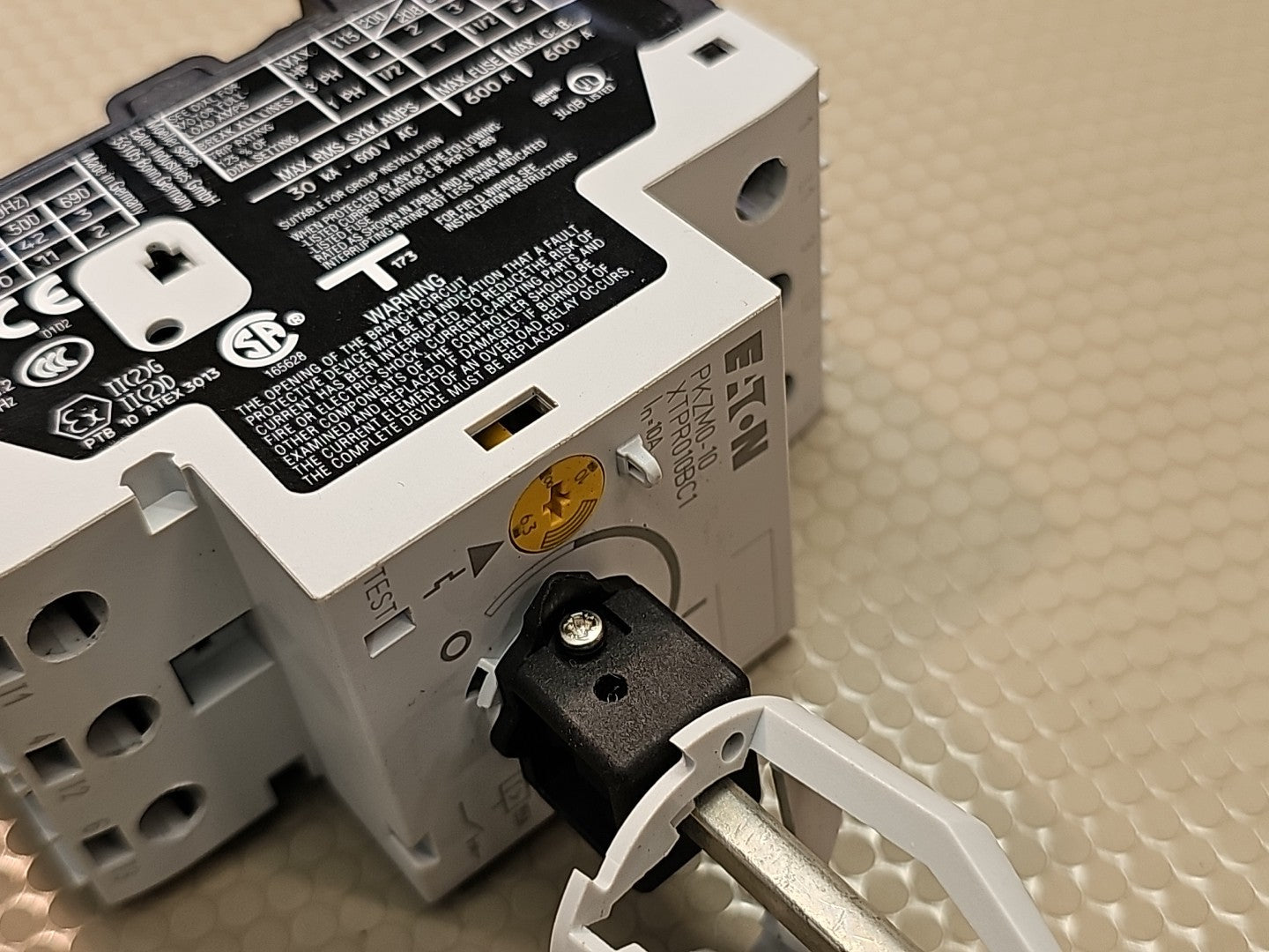 New EATON Moeller PKZM0-10 CIRCUIT BREAKER