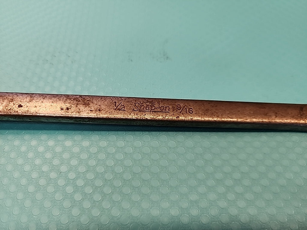 Snap On Tools USA 1/2-9/16" SAE Offset Box Wrench 12 Point GXB1618 Industrial 