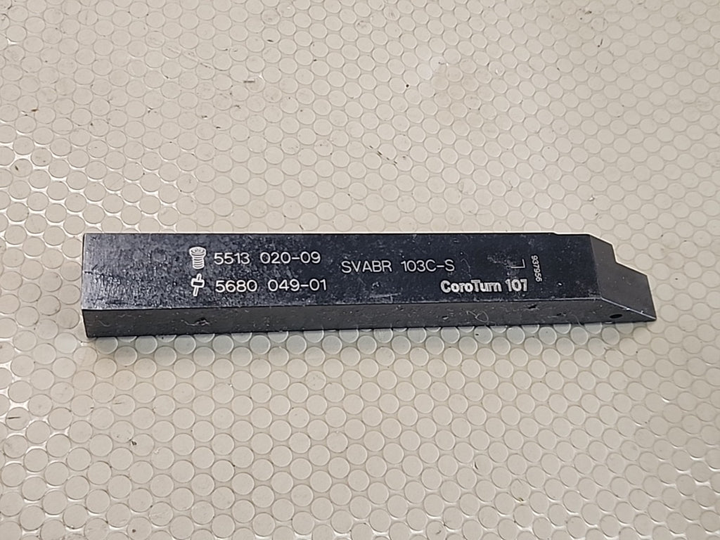 Sandvik 5/8 Shank Kennametal SVABR 103C-S Tool Holder