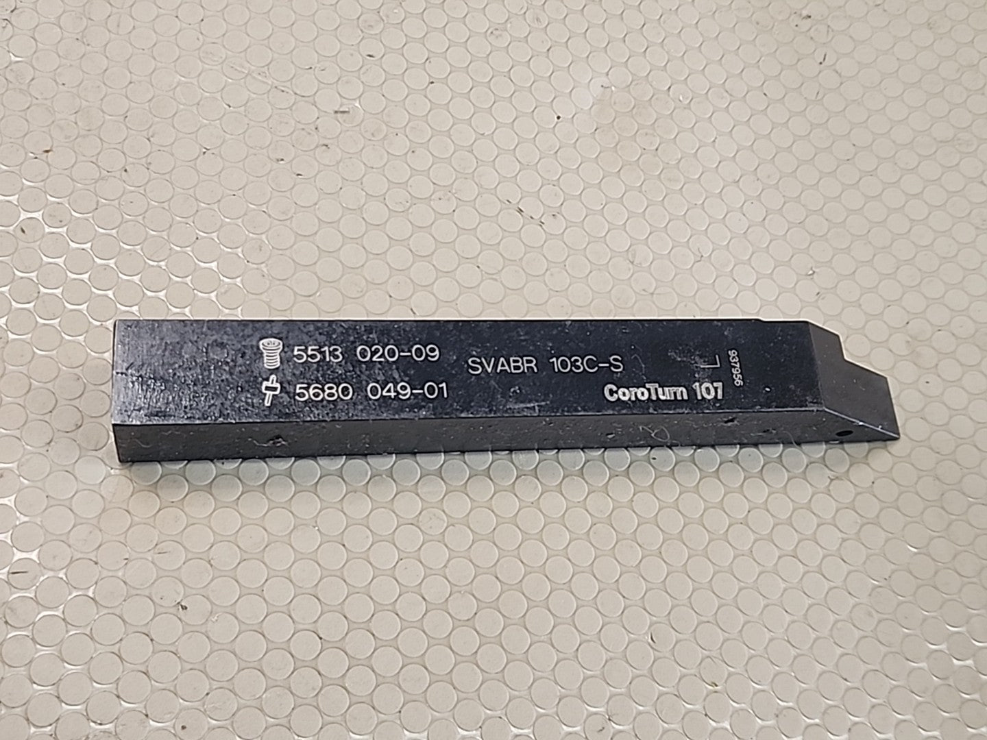Sandvik 5/8 Shank Kennametal SVABR 103C-S Tool Holder