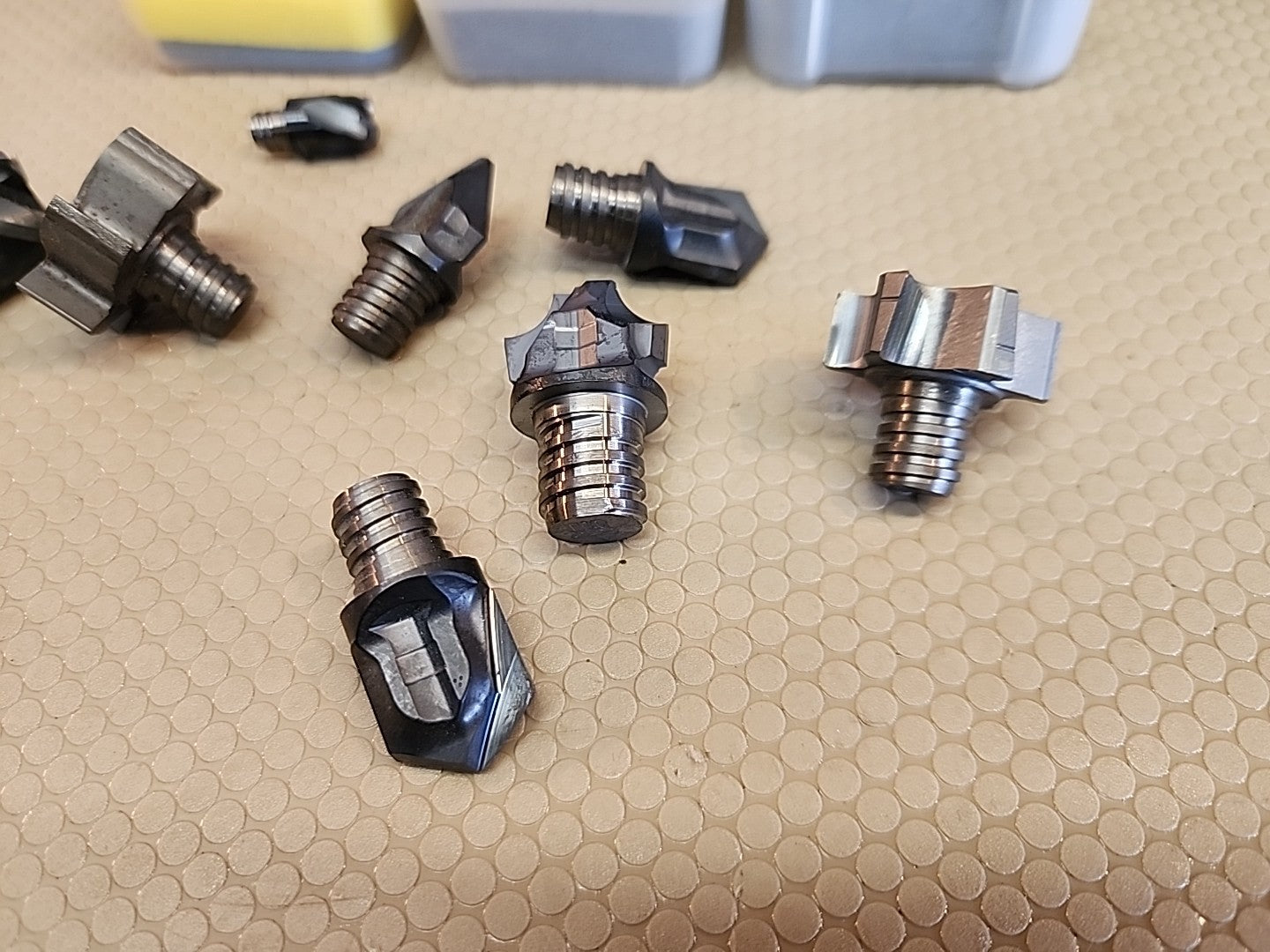 Lot of 11 Carbide Inserts ISCAR Multi Master & Other