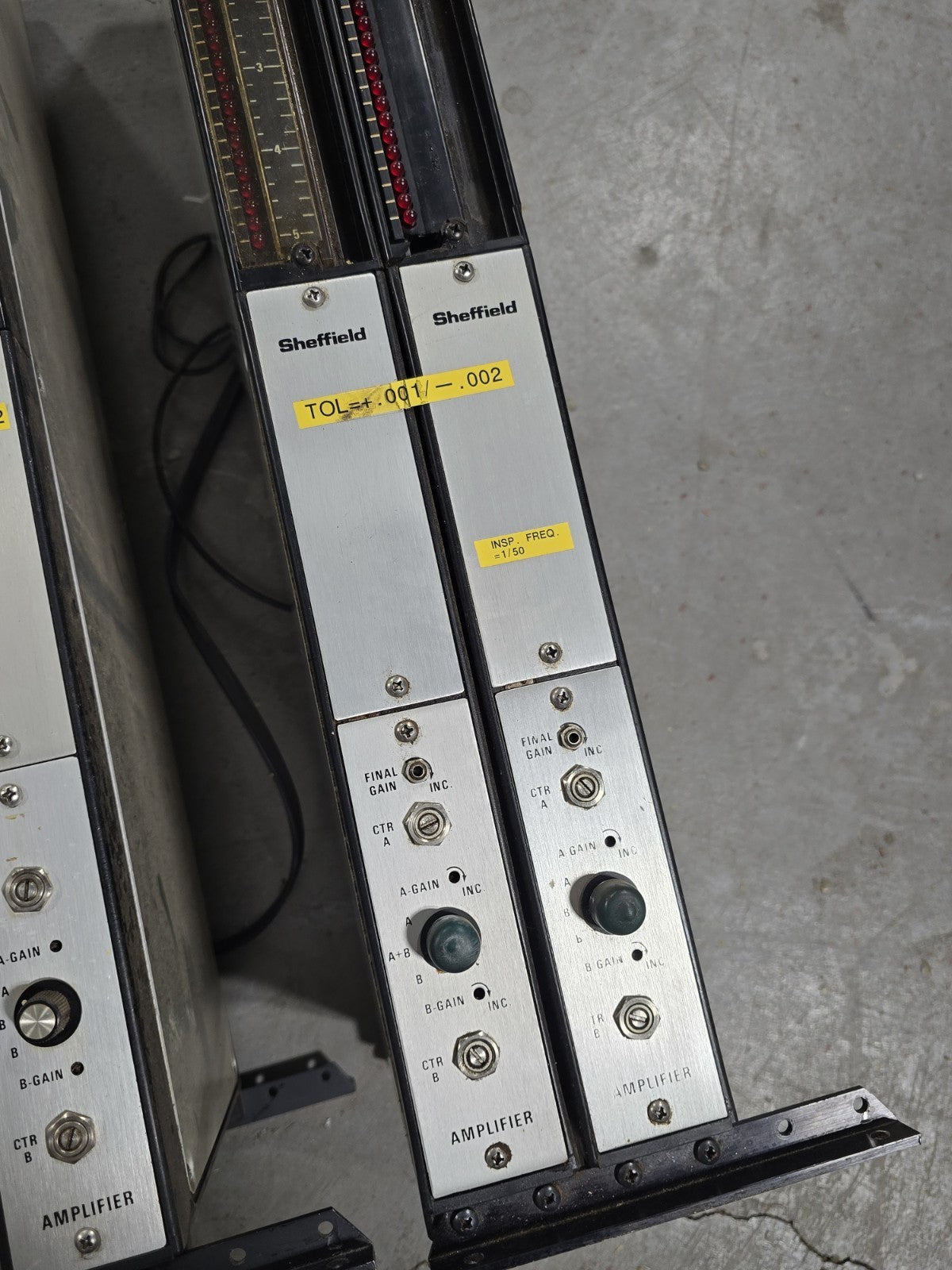 Quantity Of 3 Bendix Sheffield Electronic Column Precisionaire Measuring gage