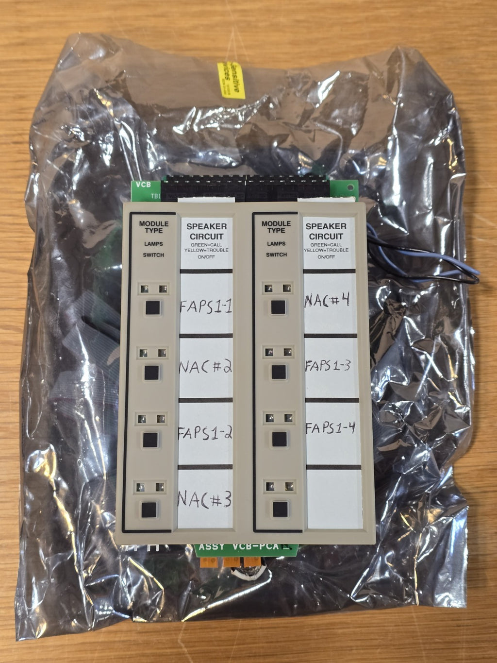 Notifier VCE-4 VCM-4RK / VCM4RK (USED)