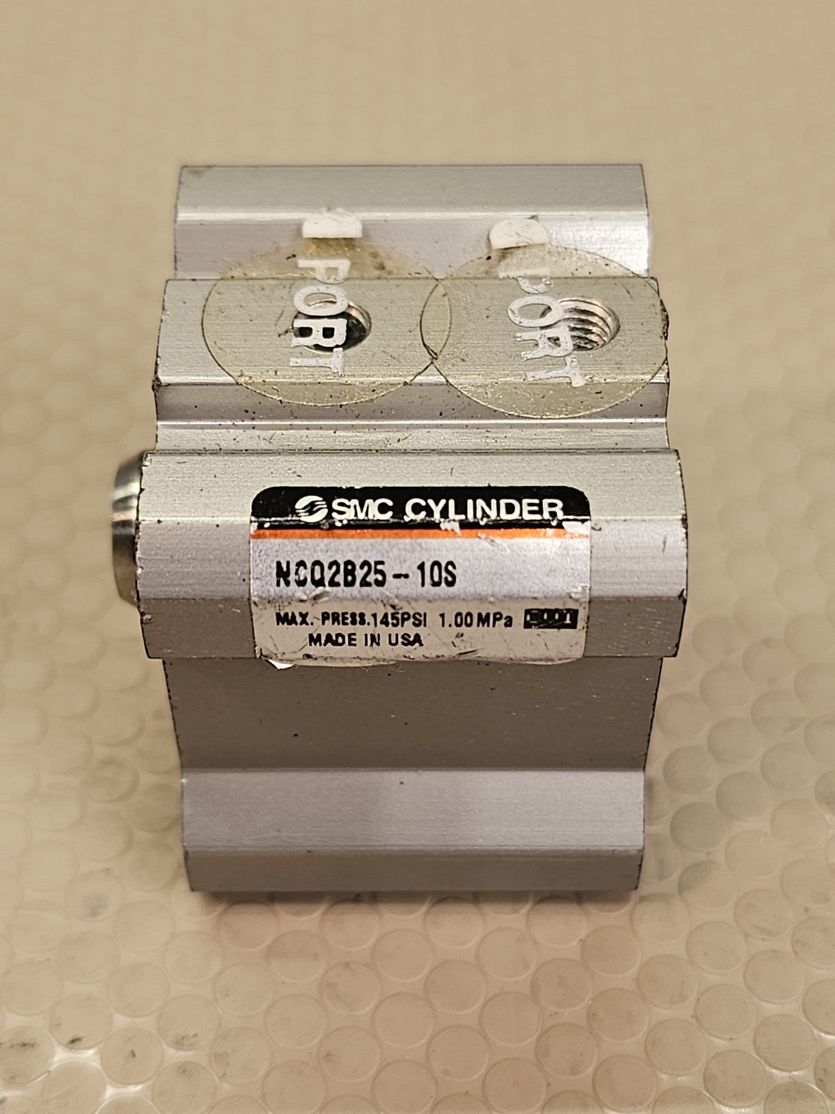 SMC NCQ2B25-10S Pneumatic Cylinder 145PSI 1.00 MPa Made in USA