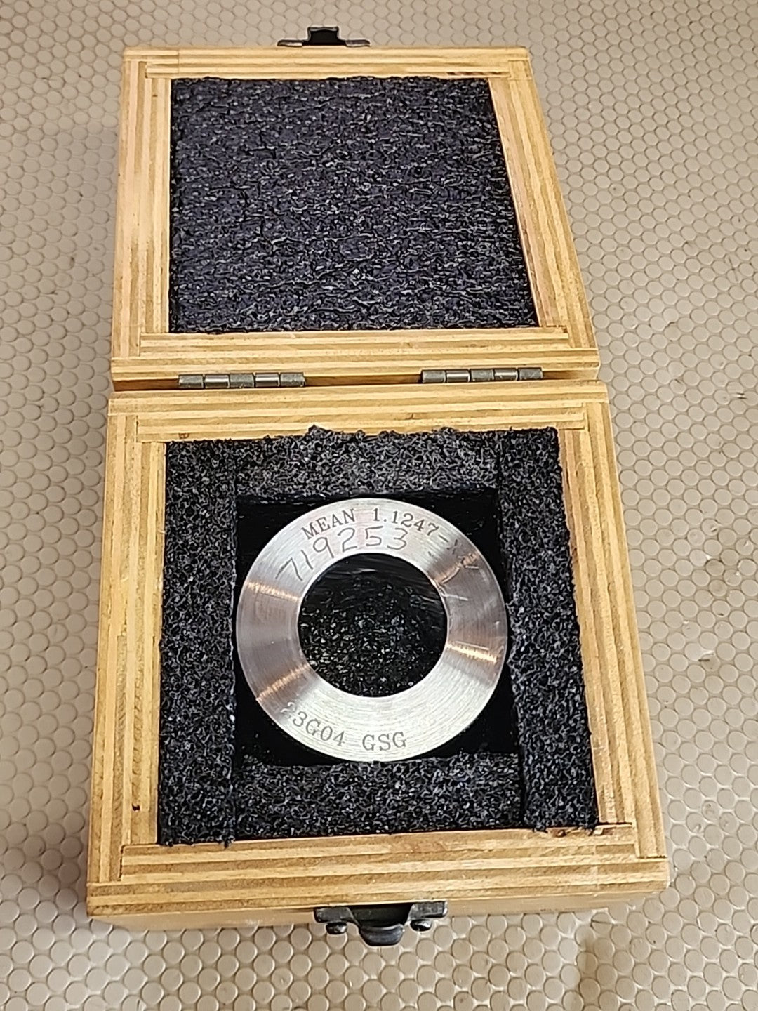 MIN 1.1247-XXX SMOOTH PLAIN BORE RING GAGE 23G04 GSG