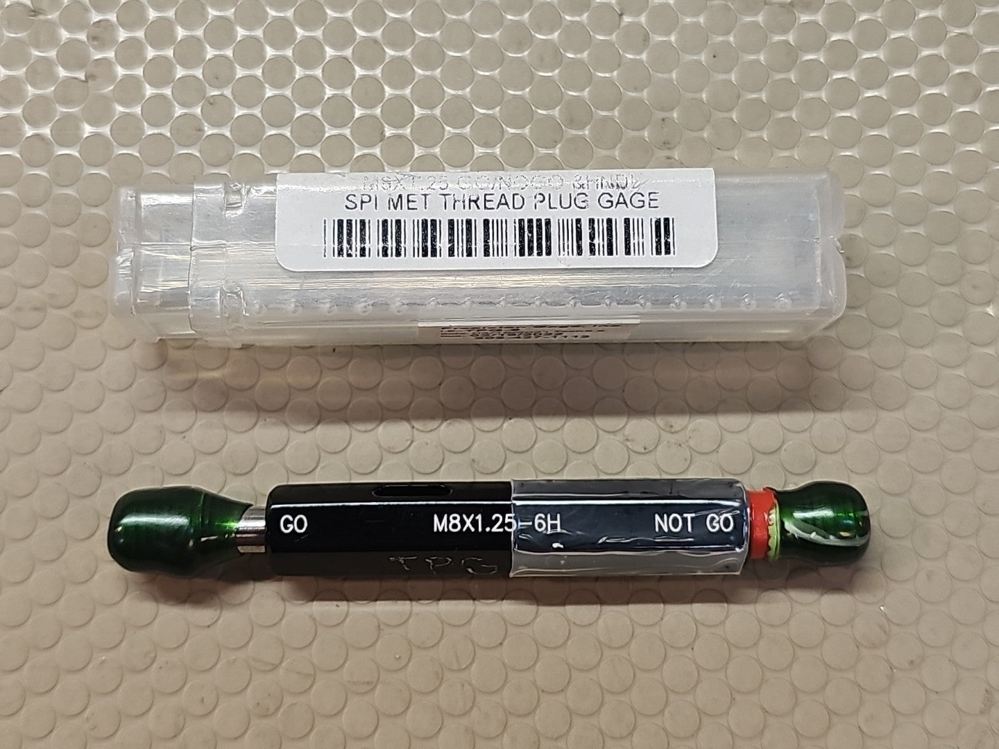 SPI Go Gage Plug Thread M8X1.25-6H