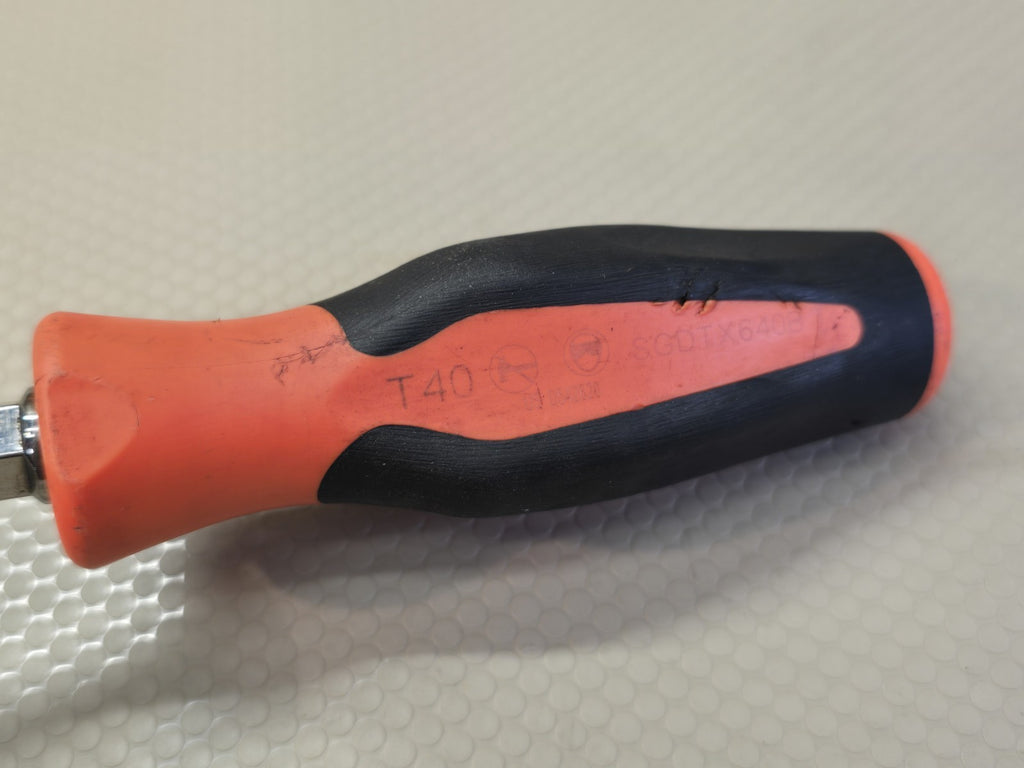 Snap-on Tools USA ORANGE T40 Torx Screwdriver SGDTX640B