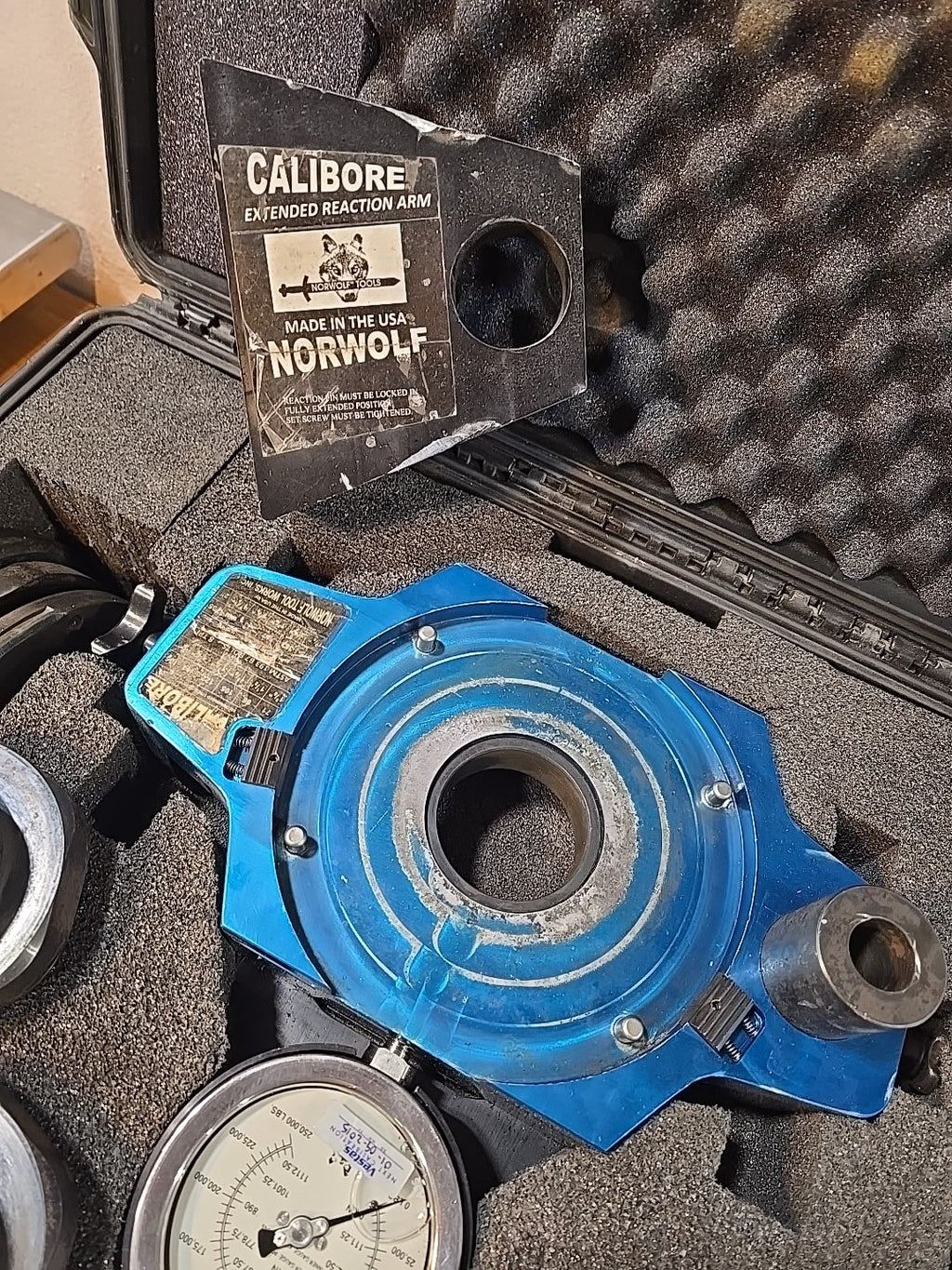 Norwolf Tools Calibore Bolt Tension Calibrator CBT-250-12 -Full Set + Extras