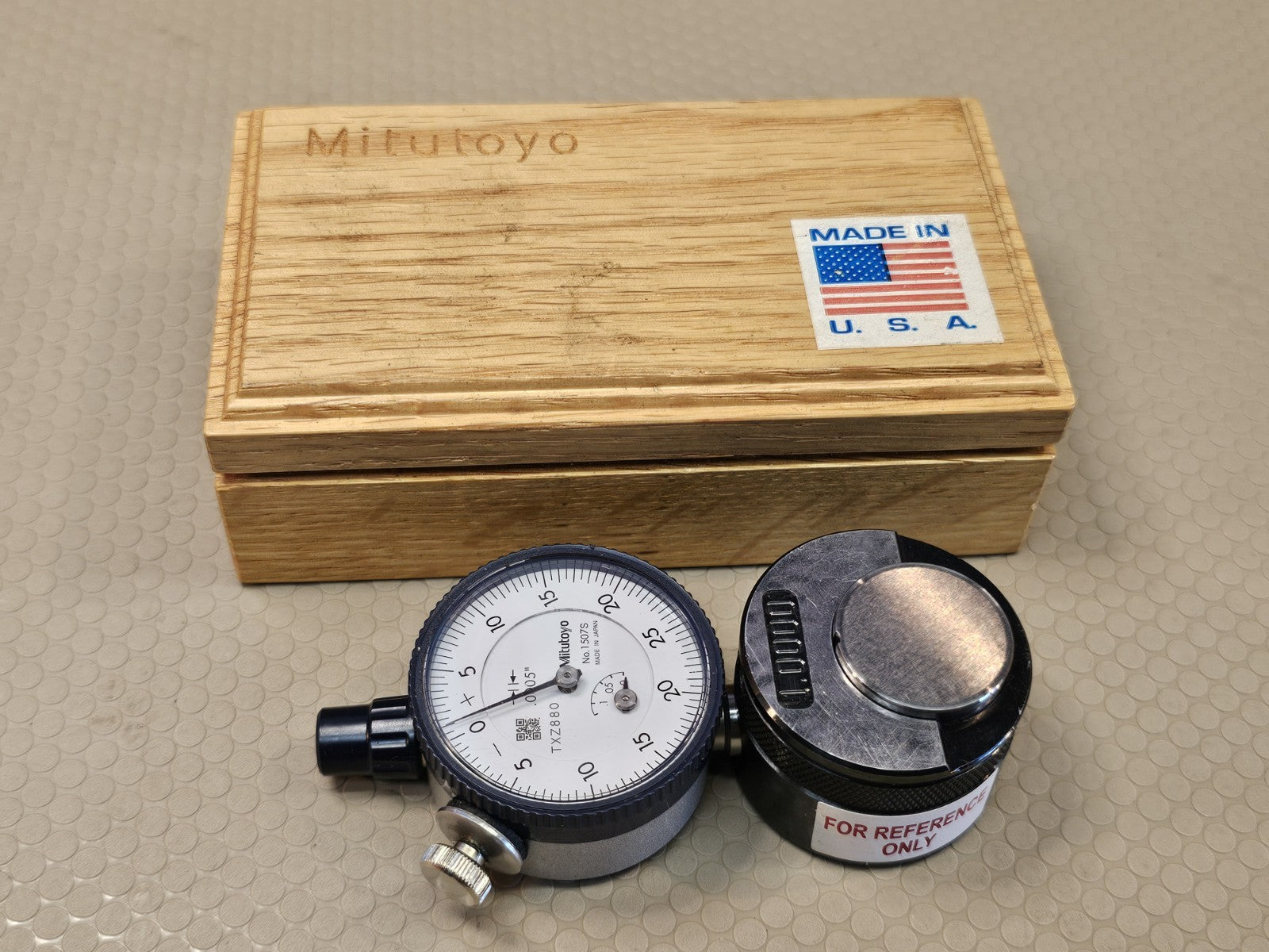 MITUTOYO 950-111 Zero Setter Dial 0 to 0.125" Range Micrometer 54GF31 *CLEAN!*