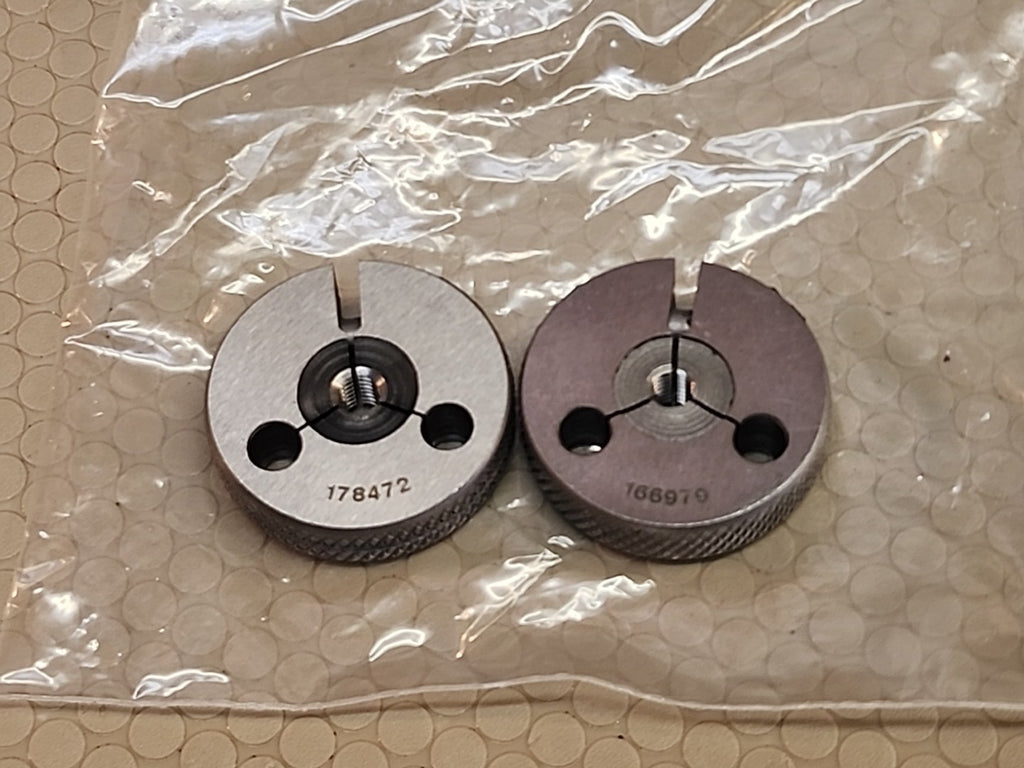 GF GAGE GO NO-GO THREADED RING GAGES M4 X 0.7-6G Go PD= 3.523 No PD= 3.433