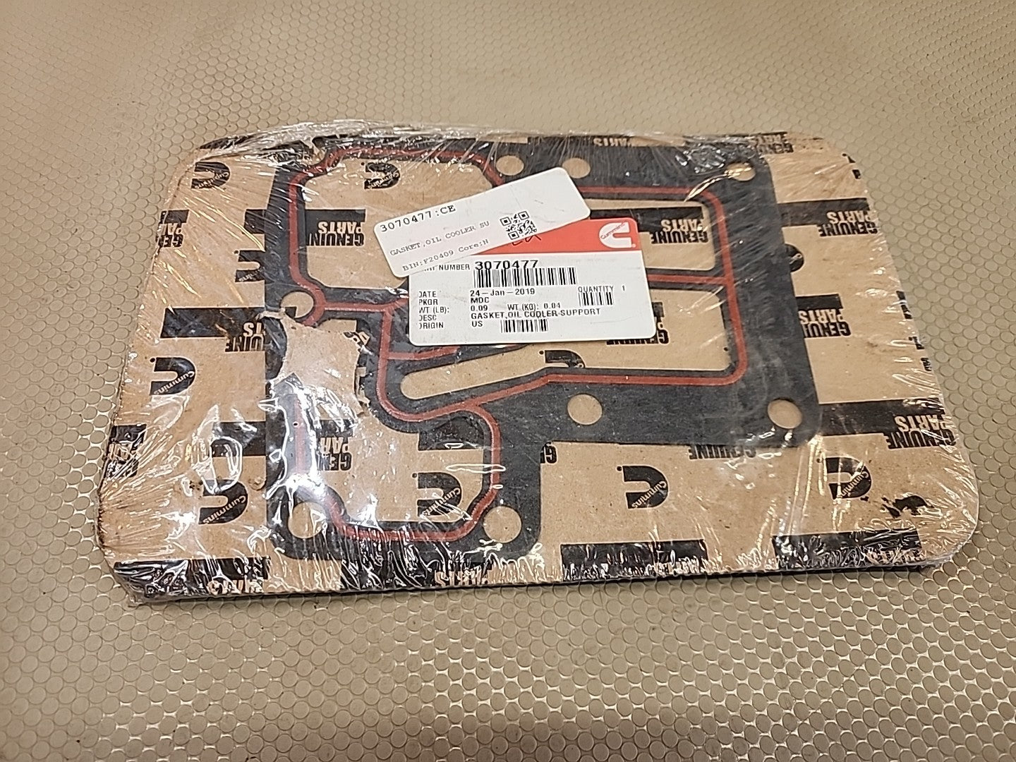 Cummins OEM Oil Cooler Support Gasket - 3070477