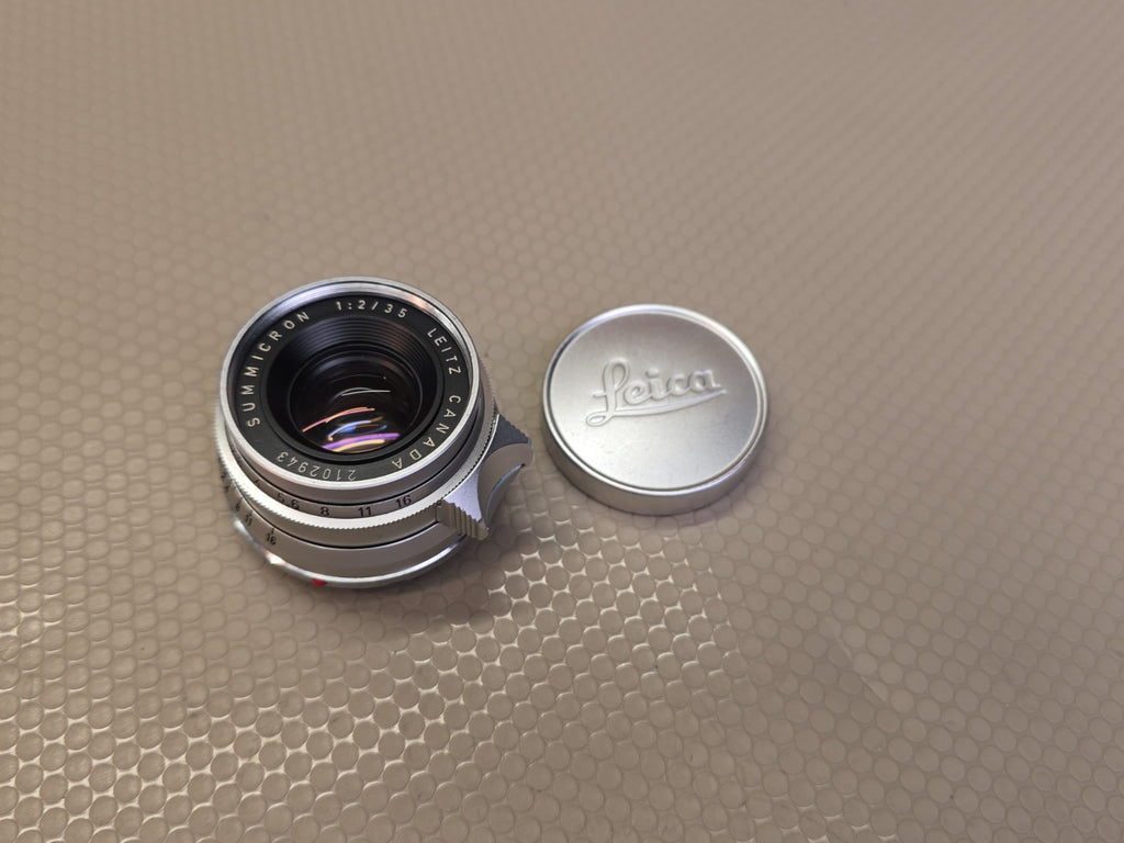 Leica 35mm f2 Summicron V1 8-Element Canada - RARE LENS - US Seller *CLEAN*