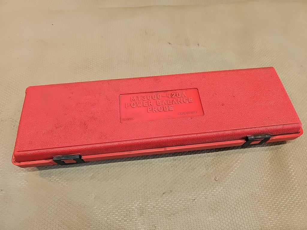 Snap On Power Balance Probe Tool Model MT3000-420 AIn Case For Scanner MINT RARE
