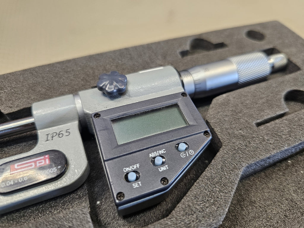 SPI Digital V Anvil Micrometer 13-826-3  $725 MSRP