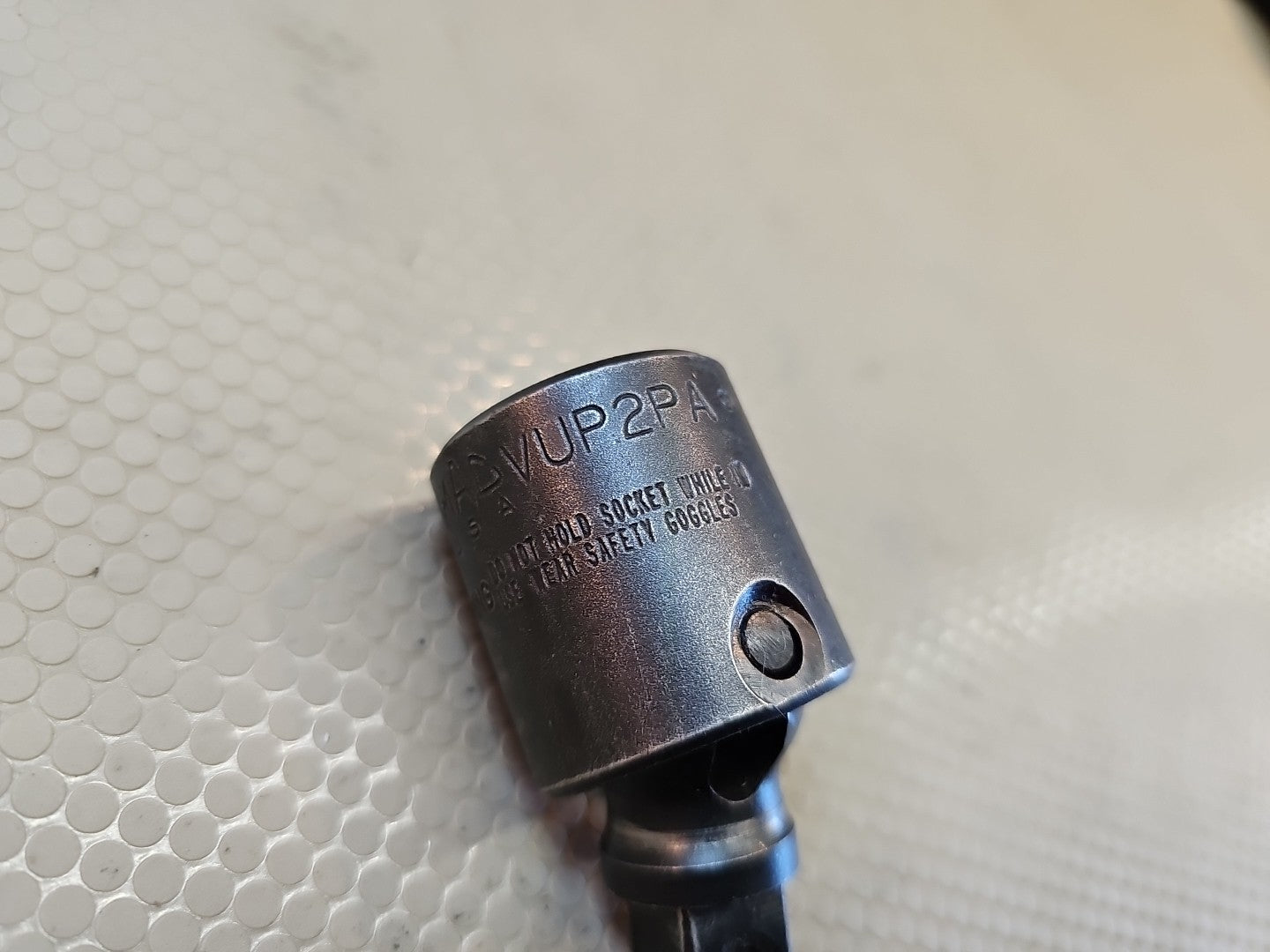 Mac Tools 1/2" Drive Impact Locking Universal Joint Swivel VUP2PA Push Botton