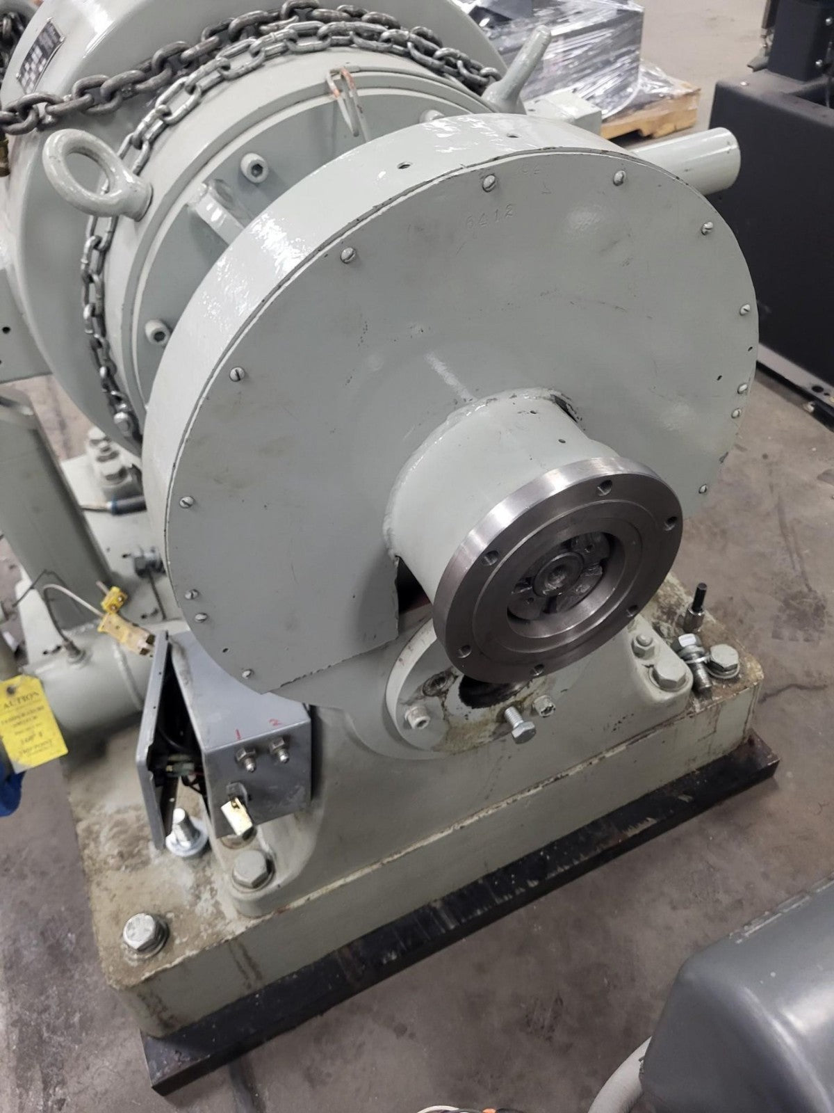 GE Midwest & Dy Eddy Current 10K 500 HP DYNAMOMETER 2500 8000 RPM Dyno Engine