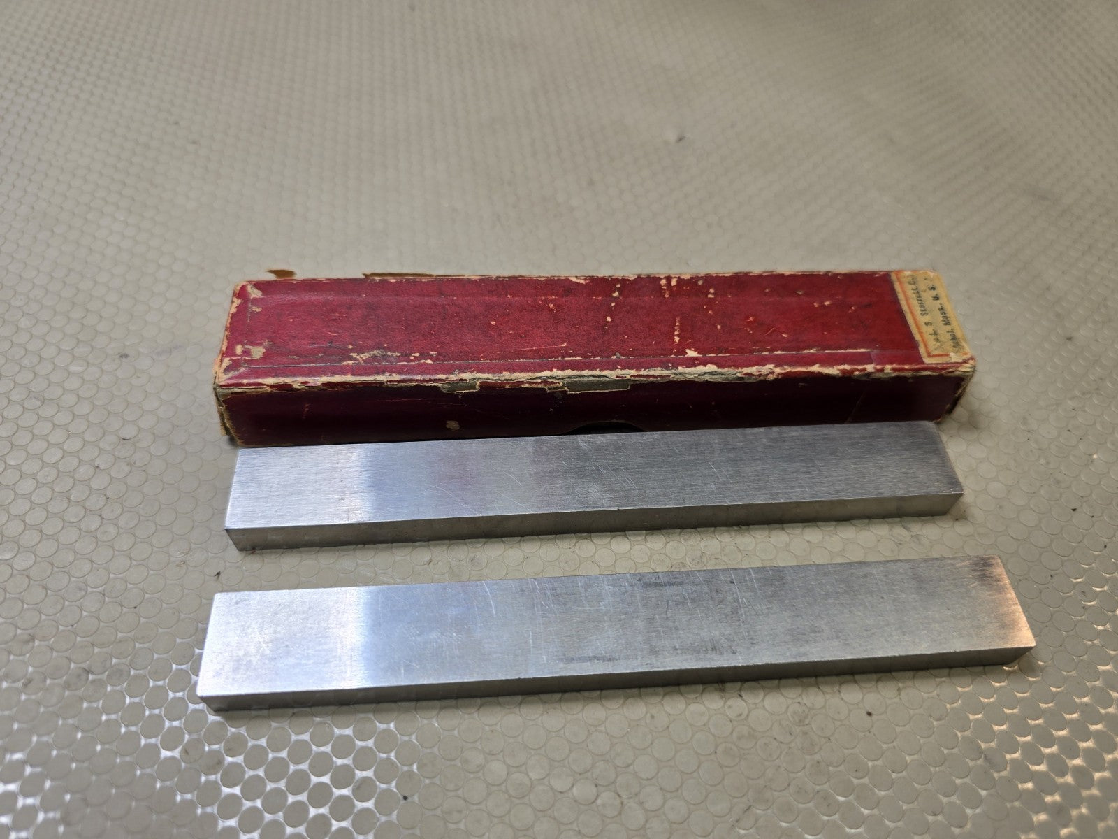 Starrett 384A Steel Parallel 6" Length, 1/8" Thickness, 1" Width