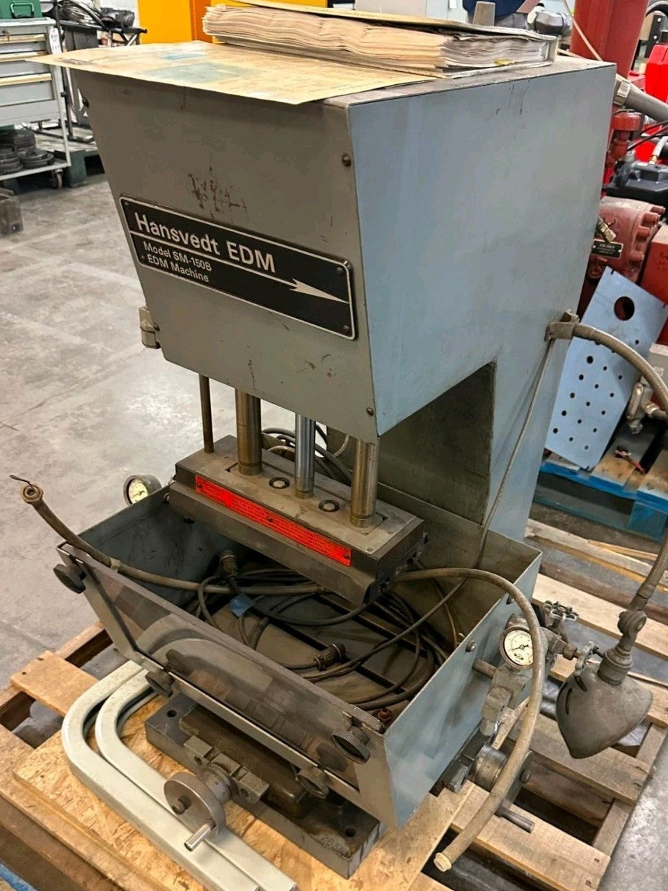 Hansvedt SM-150B Die Sinker EDM 30 AMP #D03526 Single Phase Machine *CHEAP SHIP!