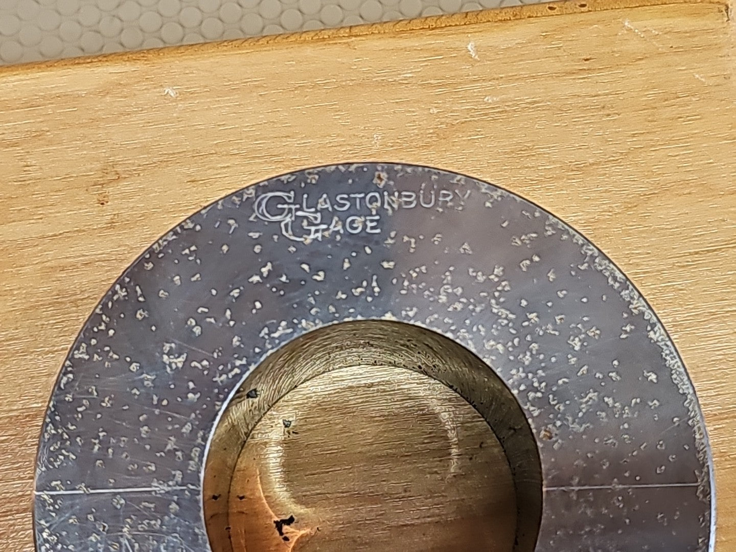 GSG GLASTONBURY SOUTHERN GAGE - 1.660900 XXXX M9 MASTER PLAIN BORE RING GAGE