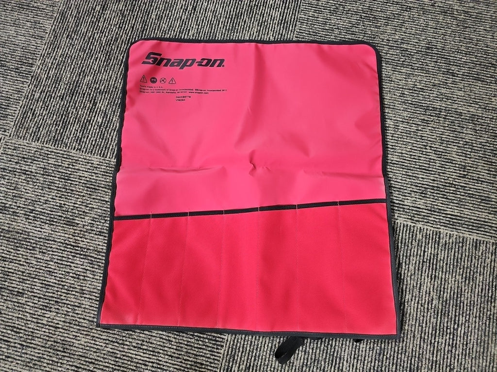 SNAP ON C-110D RED CANVAS BAG POUCH ROLL PAKKB077C VS828A