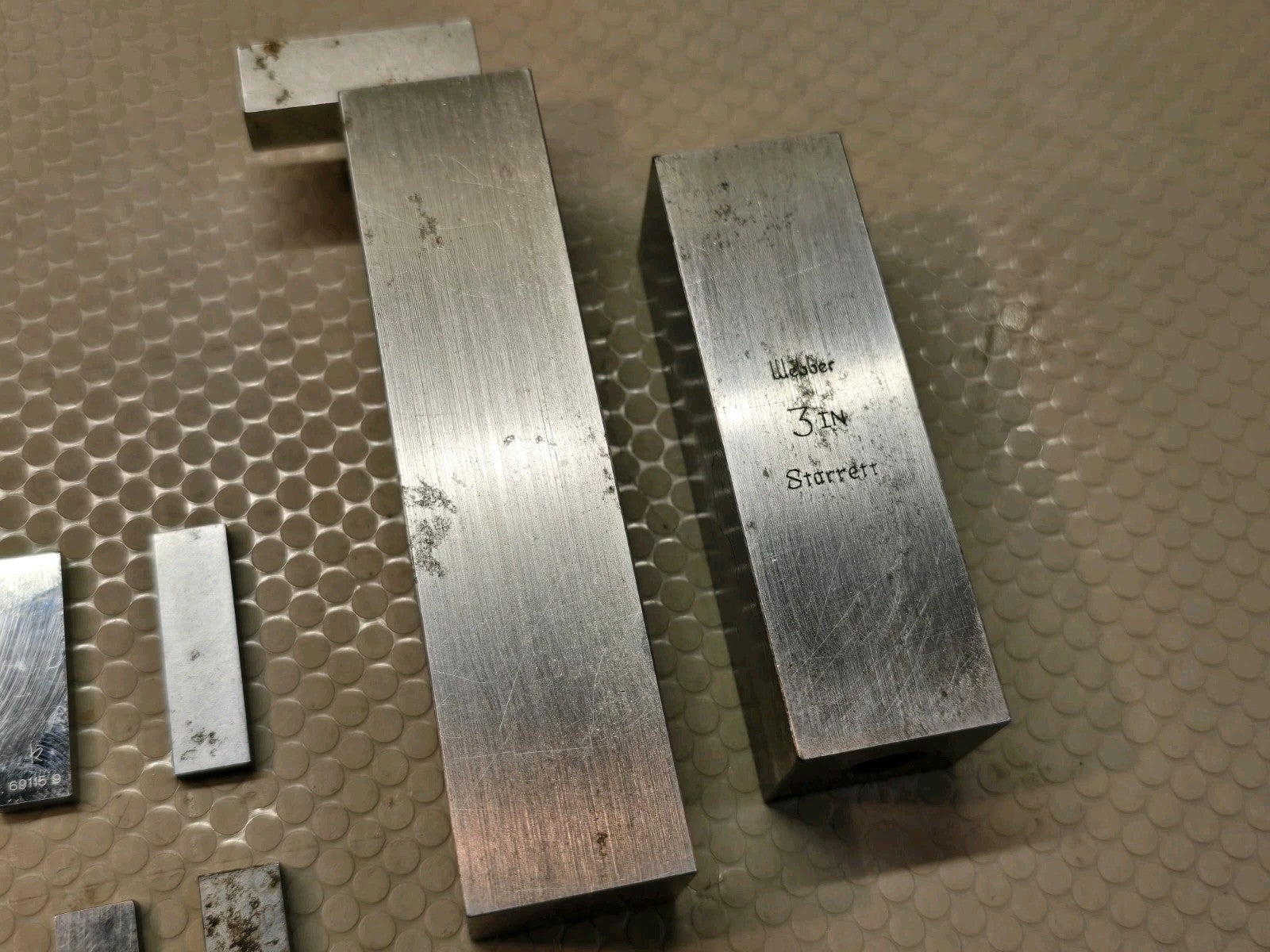 3in Starrett-Webber Gage Block Machinist + Other Webber / Other Brands Lot USA 