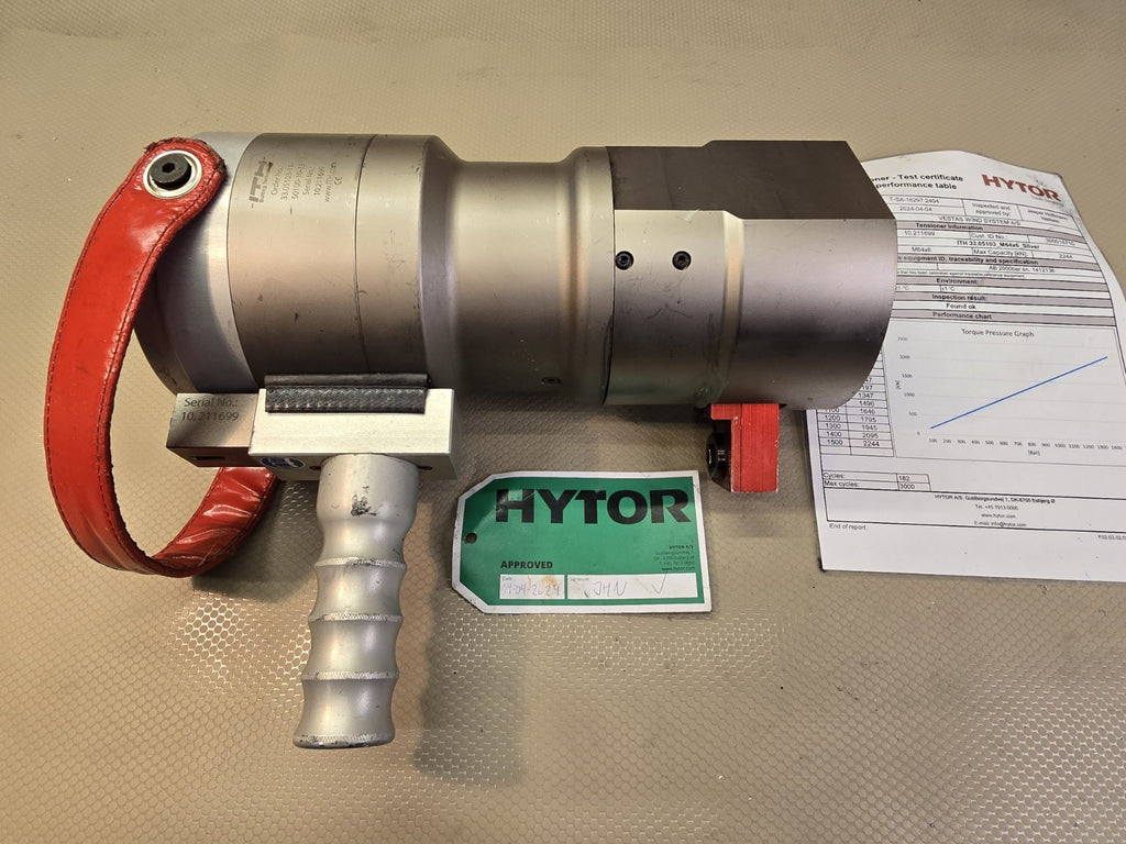 ITH M64 x 6 Hydraulic Bolt Tensioner Hytor Foundation Stud Tool 1500 Wind Turbin