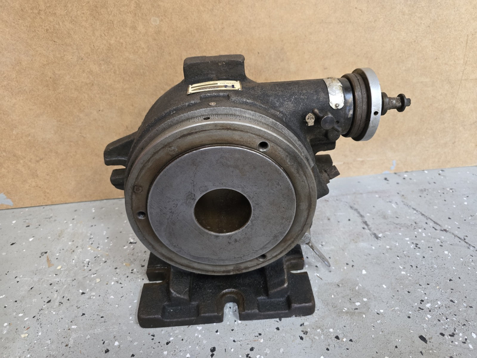 Rutland 8" SUPER SPACER CNC NC ROTARY TABLE INDEXER 8" 