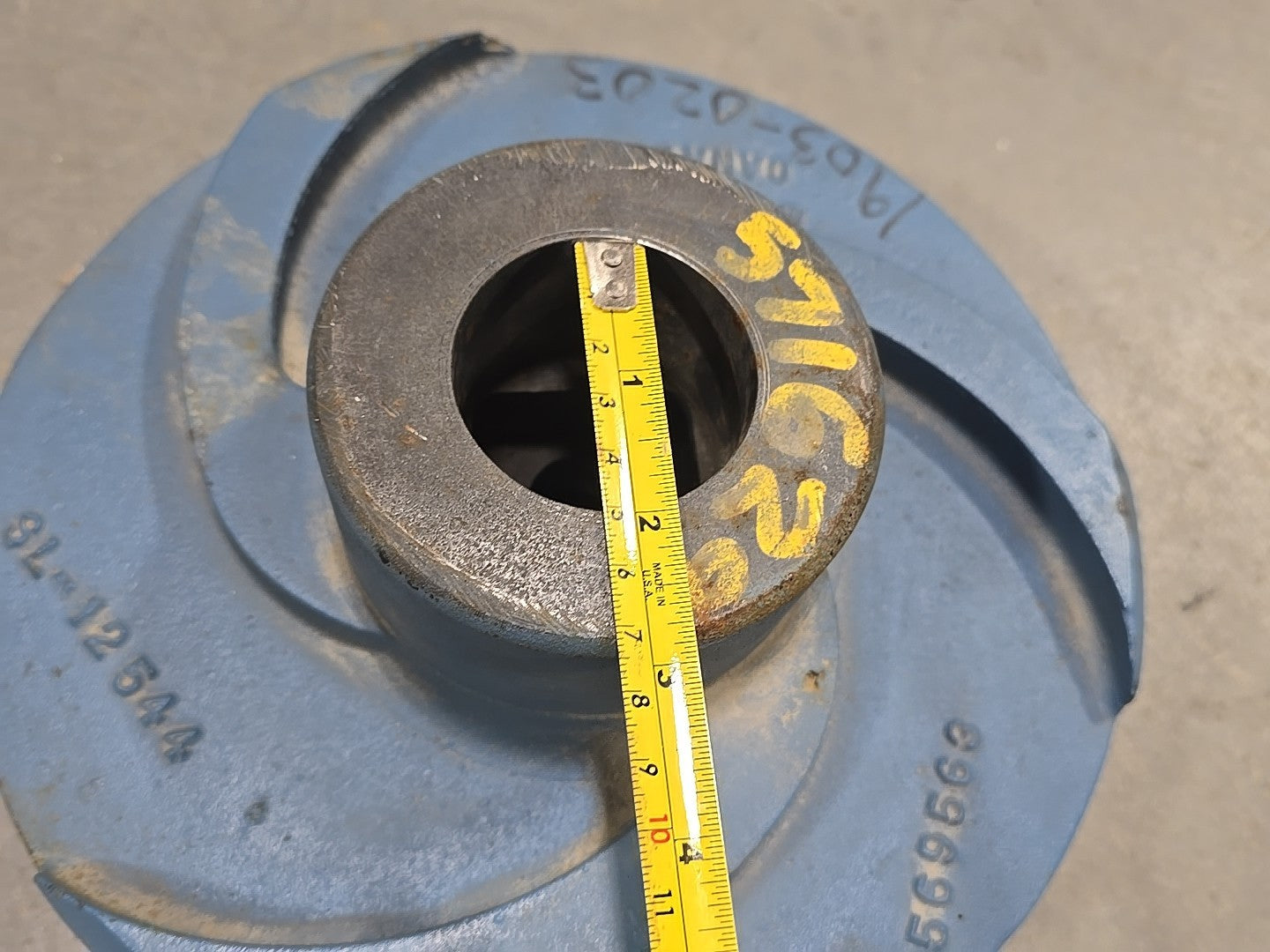 SL-12544 569563 SHR Impeller 522275001000 Slurry Cover