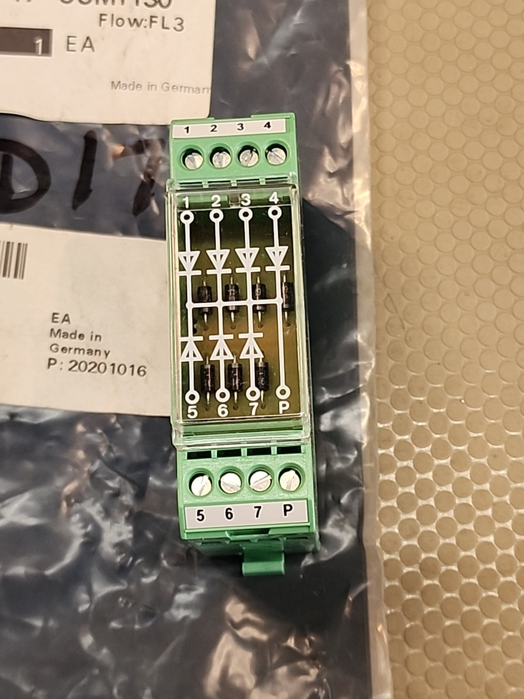 OEM Epiroc Diode Unit 5112304333 4Channel Isolated Industrial PLC Control Panel
