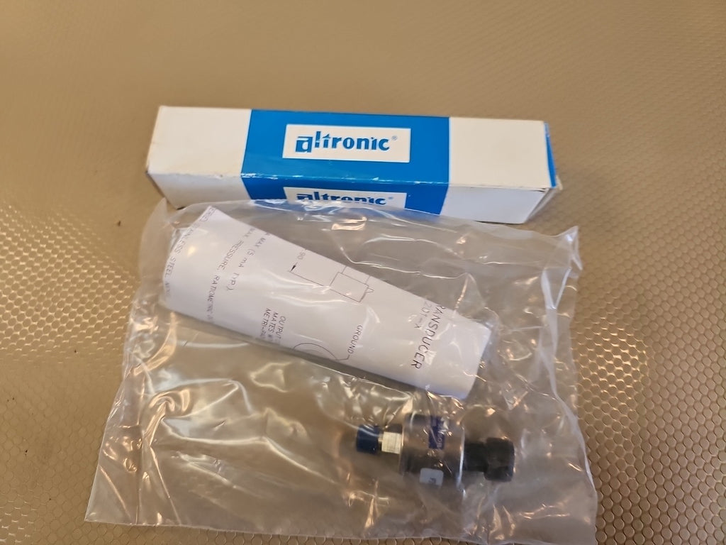 ALTRONIC 691201-500 PRESSURE SENSOR TRANSDUCER 1001-3252-00 500 PSI