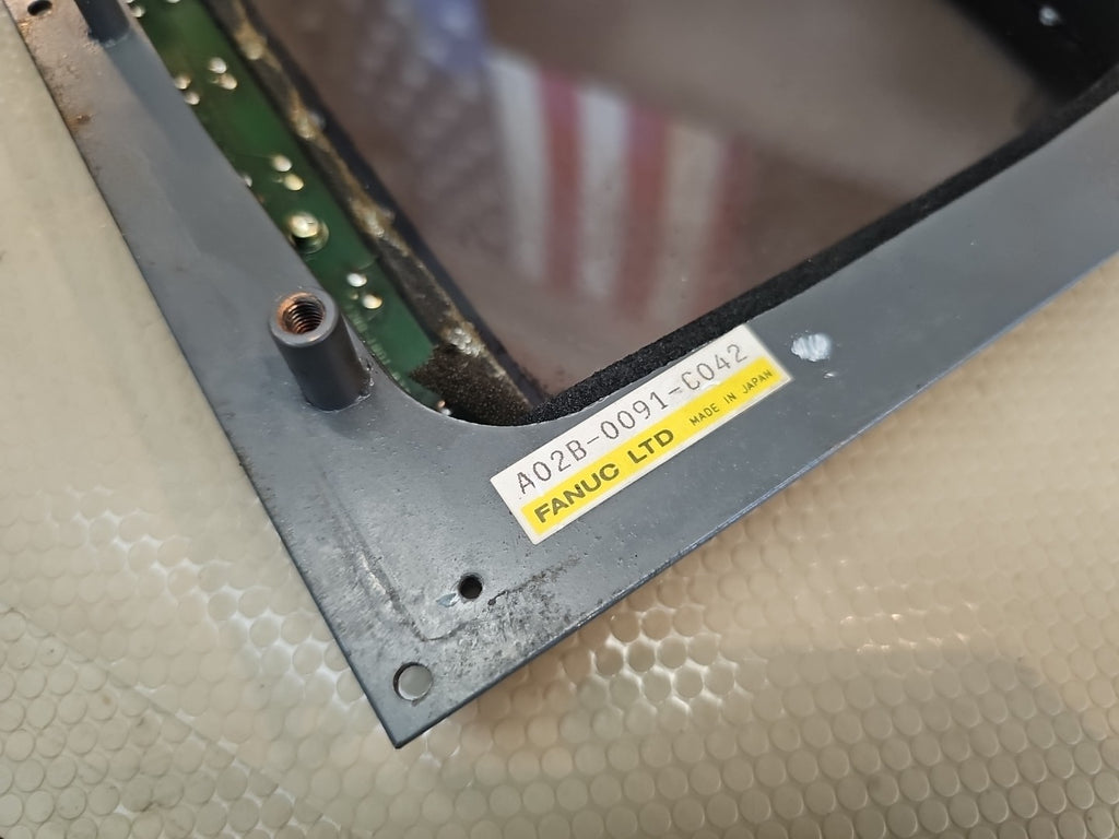 FANUC OPERATOR PANEL A02B-0091-C042 A86L-0001-0125#A AB12C-0108 + New Keyboard 