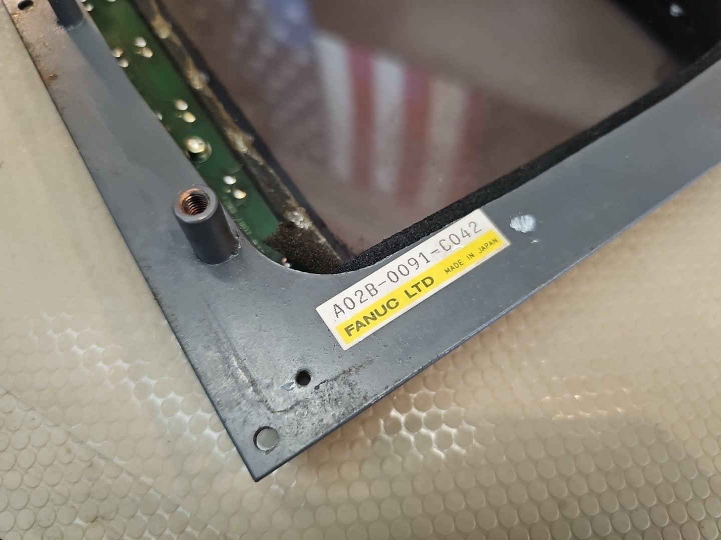 FANUC OPERATOR PANEL A02B-0091-C042 A86L-0001-0125#A AB12C-0108 + New Keyboard 
