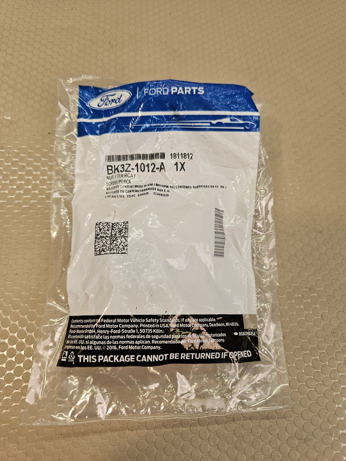 Ford Genuine OEM Wheel Nut BK3Z-1012-A