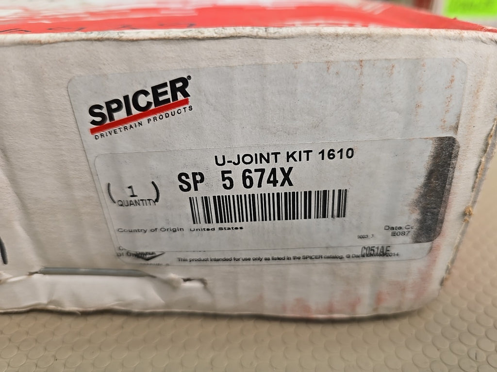 Genuine Dana SPICER SP 5-674X U-JOINT KIT 1610 Drivetrain Products NEW