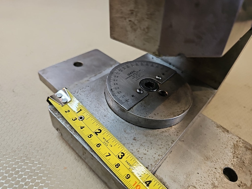 Dual Axis Tilting Table Milling Machinist Angle Plate Adjustable Heavy Duty NICE