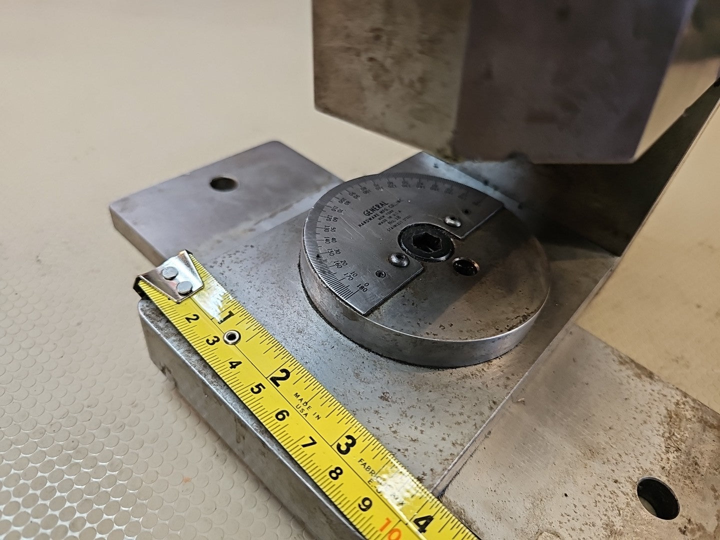 Dual Axis Tilting Table Milling Machinist Angle Plate Adjustable Heavy Duty NICE